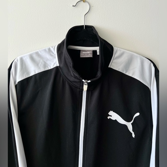 Puma Contrast Track Unisex Jacket - Picture 2 of 4